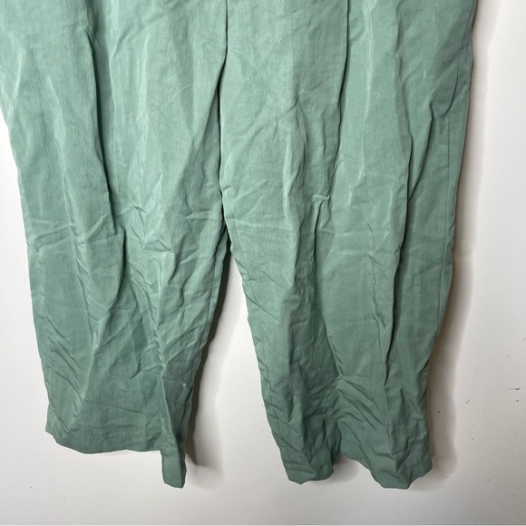 New Rag & Bone Ivy Culotte in Leaf Green sz 16 - Picture 8 of 8